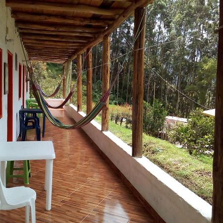 Hostal Encanto La Salada Jardin Exterior foto