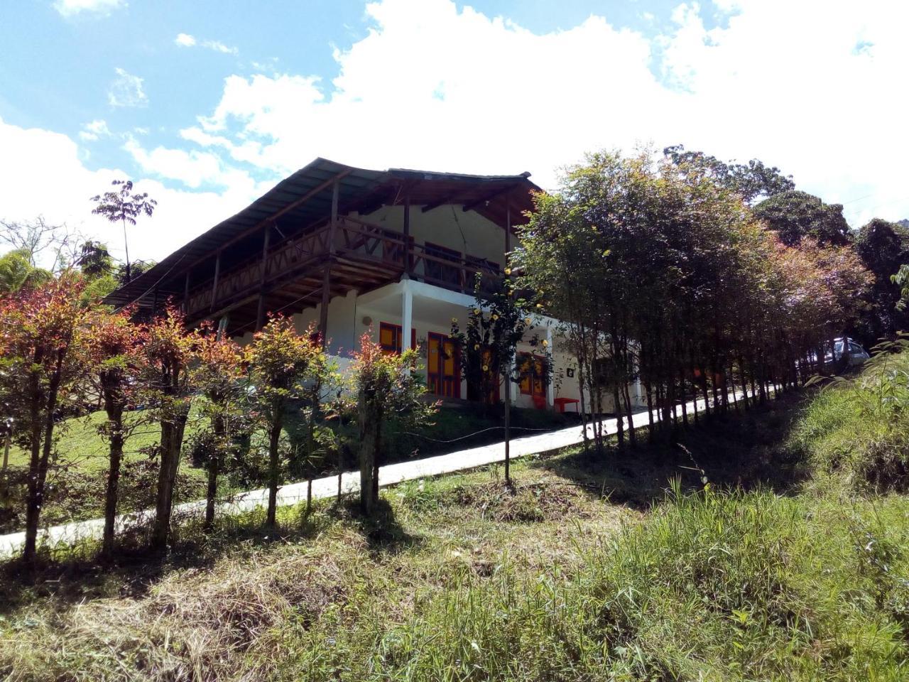 Hostal Encanto La Salada Jardin Exterior foto