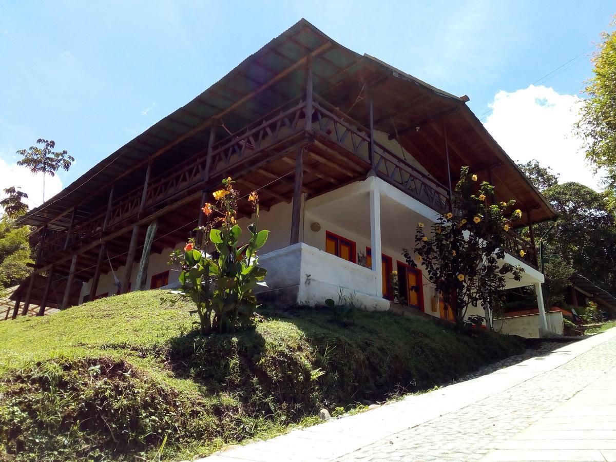 Hostal Encanto La Salada Jardin Exterior foto