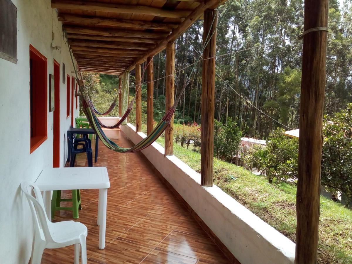 Hostal Encanto La Salada Jardin Exterior foto